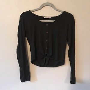 Black button down long sleeve